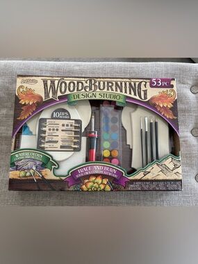 NIB WOOD BURNING KIT